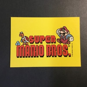 1989 Topps Nintendo Stickers #9 Super Mario Bros.