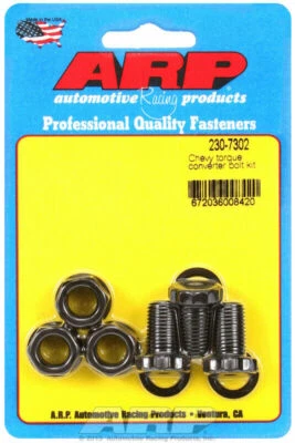ARP 230-7302 Black For Chevy Torque Converter Bolt Kit w/ Washers - Image 1 of 4