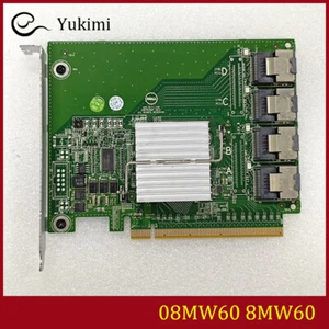 08MW60 FOR DELL PowerEdge RR920 R820 R720 Array Card 4 Ports And 16 Pcie Ports - Afbeelding 1 van 5