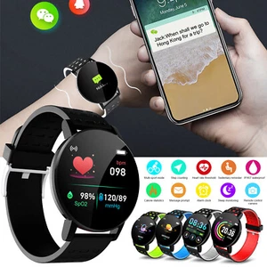 Smart Fitness Band Health Tracker Heart Rate Activity Waterproof Watch Bracelet - Picture 1 of 17