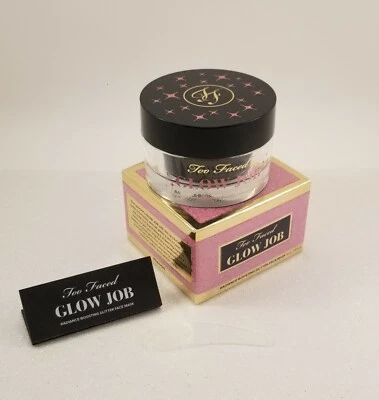 Mascarilla facial Too Faced Glow Job rosa tiara potenciador del brillo tamaño completo nueva en caja Foto 1 de 4