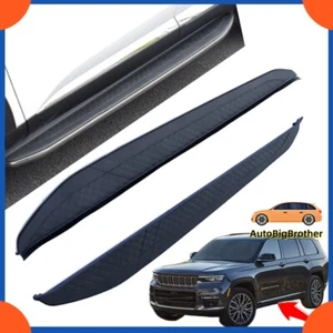 Fits for Jeep Grand Cherokee L 2021-2023 Side Steps Pedal Running Board Nerf Bar - Picture 1 of 9