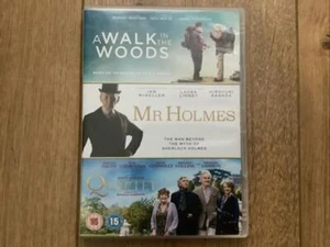 A Walk In The Woods / Mr Holmes / Quartet DVD Robert Redford (2017) - Picture 1 of 3