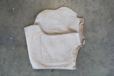 Porsche 911 SC Right Footwell Carpet Kick Panel Grey Beige 2FL 911.551.042.05 G8 - Image 1 of 4