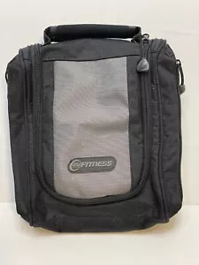 24 Hour Fitness Gym travel bathroom case bag 11" x 9" mirror hook black - Picture 1 of 13
