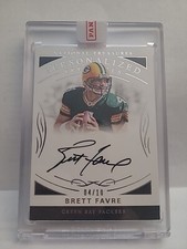 2016 Panini National Treasures Personalized Treasures Brett Favre /10 Auto 