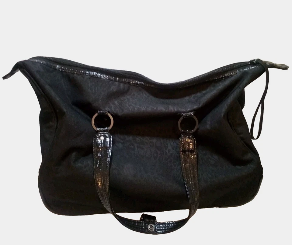 Bolso de Mano Dakine Valise 2 Ruedas Rodante con Estampado de Leopardo Negro y Colorburst Foto 1 de 4