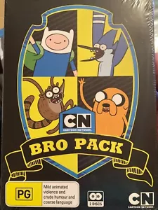 Cartoon Network Bro Pack BRAND NEW DVD DEC41 incl Adventure Time/Regular Show - Picture 1 of 3