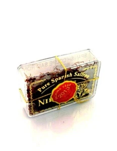 100% QUALITY SPANISH GOLD SAFFRON PURE PREMIUM KESAR SPICE 1g 2g 4g 8g 12g - Picture 1 of 2