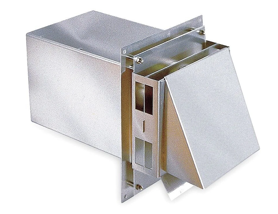 Campana extractora de aluminio Tjernlund VH1-6 6" para terminaciones de ventilación de pared lateral Foto 1 de 1