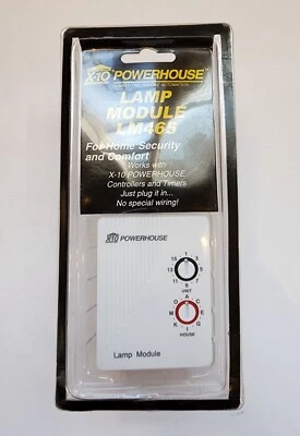 X10 Powerhouse Lamp Module Model #LM465 - Image 1 of 4