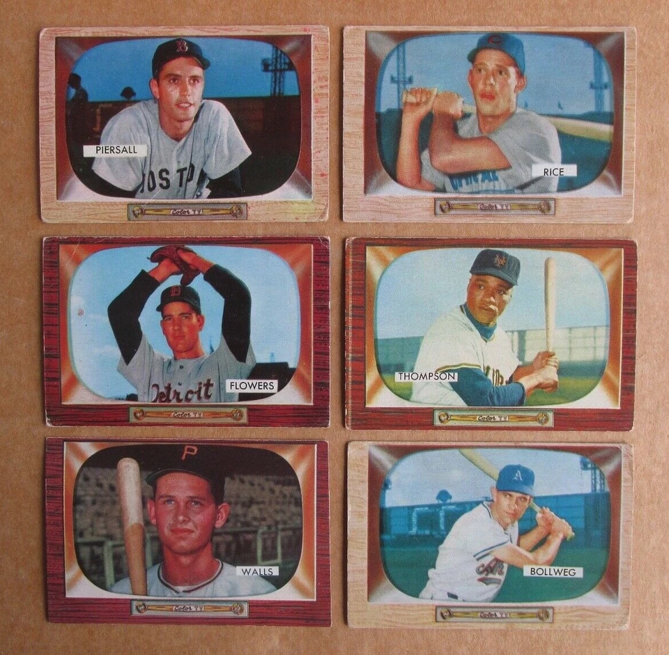1955 BOWMAN BASEBALL CARD SINGLES #1-199 COMPLETE YOUR SET U-PICK UPDATED 10/26 - Image 1 of 1