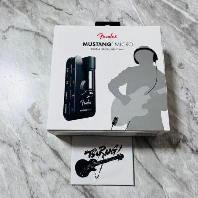 Fender Mustang Micro Headphone Guitar Amp Genuine product Brand New - Image 1 of 4