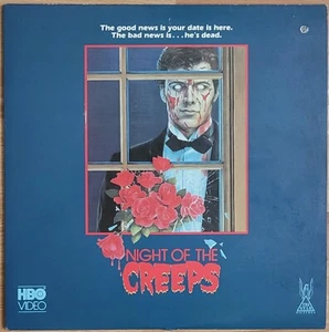 Laserdisc " NIGHT OF THE CREEPS - [TVL9959] " - US LD - Horror /Very Rare - Afbeelding 1 van 2