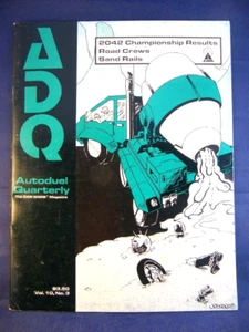Autoduel Quarterly Vol 10 No.3 - Resultados Campeones 2042 - ADQ Car Wars - Muy Bueno - Imagen 1 de 2