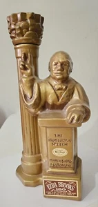 1969 Ezra Brooks Winston Churchill The Iron Curtain Speech Decanter - Picture 1 of 7