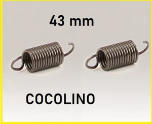 2 Stck Zugfeder gehärtet Kart Auspuff Rennauspuff Auspufffeder Feder 13 x 43mm - Bild 1 von 1