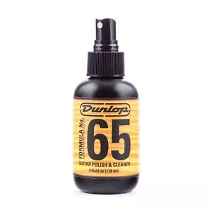 Jim Dunlop Formula 65 Guitar Polish & Cleaner 4oz Spray Bottle - NEW SEALED - Picture 1 of 5