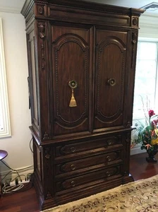 Solid Wood Cabinet Dresser - Picture 1 of 12