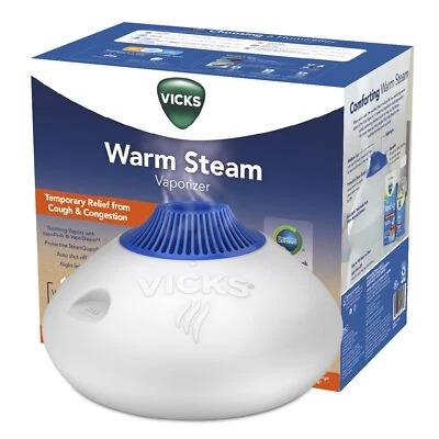 Vicks Warm Steam Vaporizer Humidifier with Night Light 192 Fl Oz Pack of 1 - Image 1 of 4