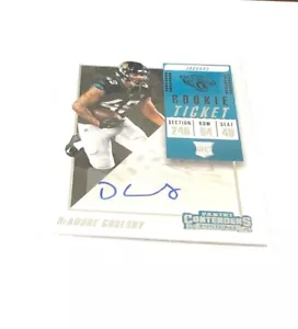 2018 Panini Contenders Football DeANDRE GOOLSBY RC AUTO CARD - Foto 1 di 2
