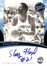 2006-07 Press Pass Legends Signatures #64 Eric Sleepy Floyd Auto - NM-MT