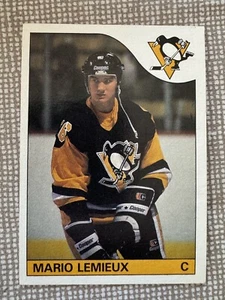 1985-86 Topps Mario Lemieux Rookie Card #9 Pittsburgh Penguins HOF EX+ - Picture 1 of 2