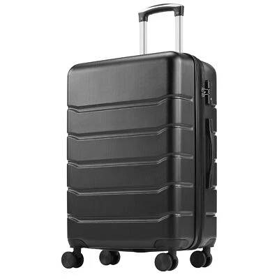 20/24/28" Travel Carry-on Luggage Trolley Suitcase Hardside Spinner ABS Suitcase - Image 1 of 4