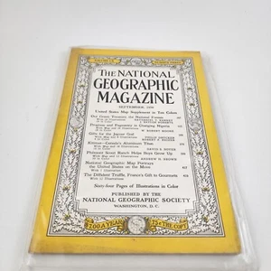 National Geographic Magazine September 1956 No Insert - Picture 1 of 3