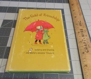 The Gold of Friendship Seeking & Sharing The Worlds Greatest Treasure Hallmark - Picture 1 of 5