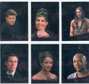 Angel Season 3 Complete Triangulation Chase Card Set TR1-6 - Foto 1 di 1
