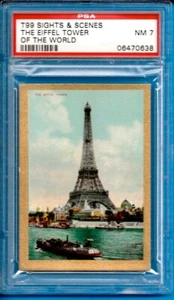 1911 T99 Vistas y escenas del mundo - La Torre Eiffel Psa 7 - Imagen 1 de 2