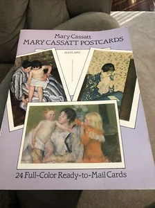 Mary Cassatt ARTIST 1844-1926 20 Full-Color Cards Book Perforation. - Picture 1 of 6