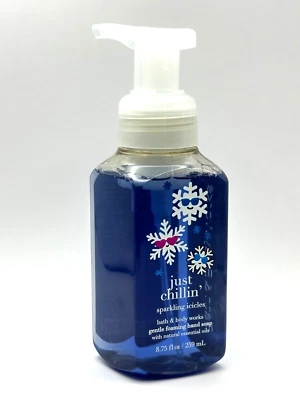 1 BATH & BODY WORKS SPARKLING ICICLES GENTLE FOAMING HAND SOAP 8.75 FL OZ WASH - Image 1 of 4