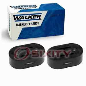 2 pc Walker Muffler Assm Exhaust System Insulators for 1988-2005 Honda Civic ed