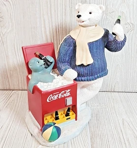 Coca-Cola Heritage Collection Musical Figurine 1999 "Sharing Refreshment" - Picture 1 of 12