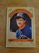 1989 J J Nissen #4 Don Mattingly-New York Yankees