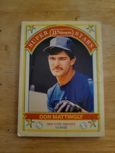 1989 J J Nissen #4 Don Mattingly - New York Yankees - Bild 1 von 2