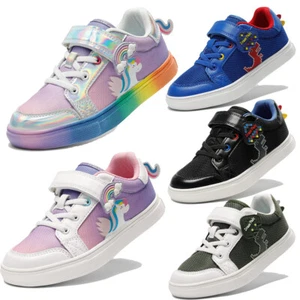 Boys Girls Sneakers Toddlers Little Kids Casual Outdoor Indoor Walking Shoes - Picture 1 of 19