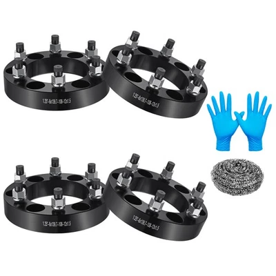 3" / 2" 6x5.5 Wheel Spacers 12x1.5 for Toyota Tacoma 4Runner Tundra Lexus GX460 Foto 1 de 4