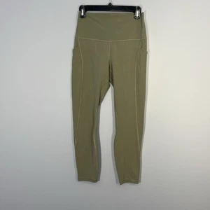 Lululemon Pants Womens 8 Green Align High Rise 25” Legging Nulu Yoga Athleisure - Picture 1 of 11
