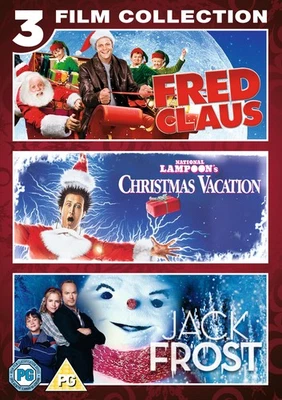 Fred Claus/National Lampoon's Christmas Vacation/Jack Frost DVD (2011) cert PG - Image 1 of 2