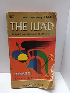 Homer: The Iliad translated by W.H.D. Rouse (Mentor Books 1960's Paperback) - Picture 1 of 7