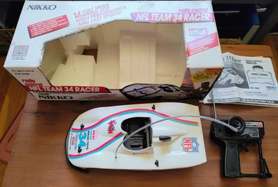 Nikko RC Remote Race Car 1/16 Walter Payton 34 NFL Team 9.6v Excellent! - Image 1 of 4