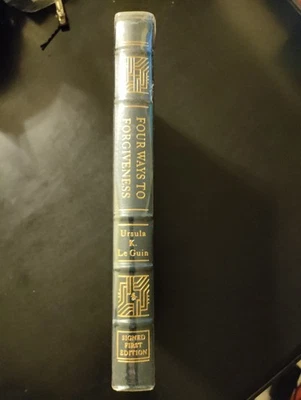 Four Ways To Forgiveness by Ursula Le Guin 1995 Easton Leather 1st SIGNED - Image 1 of 4