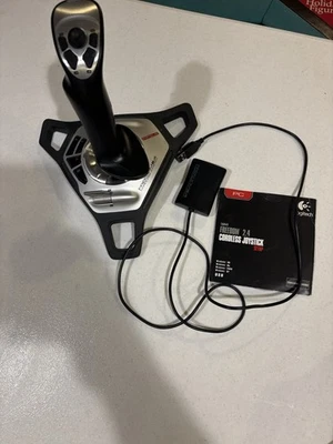 Logitech WingMan Freedom 2.4 963283-0403 Cordless PC Flight Joystick Controller - Image 1 of 2