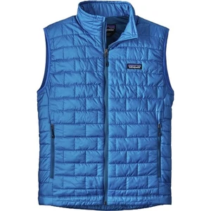 Men's PATAGONIA Nano Puff Vest Blue Medium M - Picture 1 of 6