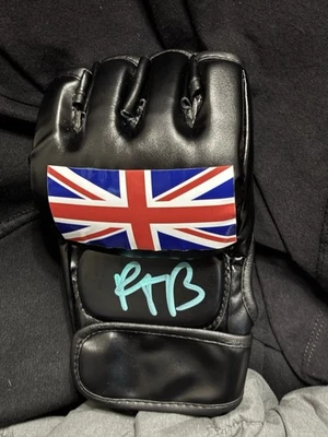UFC Fighter Paddy The Baddy Pimblett Signed Auto MMA Glove PSA COA Customized - Image 1 of 4