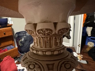 Mesa vertida Quartite Creative Corp 1961 sobre base decorativa.*RARO De colección Foto 1 de 4