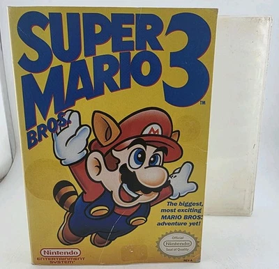 Super Mario Bros 3 Left Bros - Solo estuche - Nintendo - Primera impresión original Slip Art Foto 1 de 4